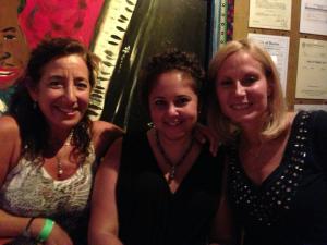 With my friends Gail and Abby at the Pat Benatar and Neil Giraldo concert at The House of Blues in Boston. 